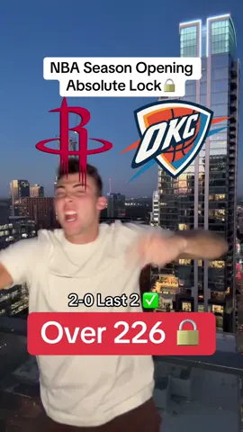 Tuesday, October 21st NBA Season Opener 🏀 #NBA #nbapicks #thunder #rockets #swickspicks 