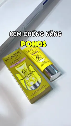 Kem chống nắng nâng tone dưỡng sáng da Ponds .. xài e này da như được cà filter luôn á #kemchongnang #chongnangphorong #uvmiracle #pondsvietnam #hoptaccungunilever 
