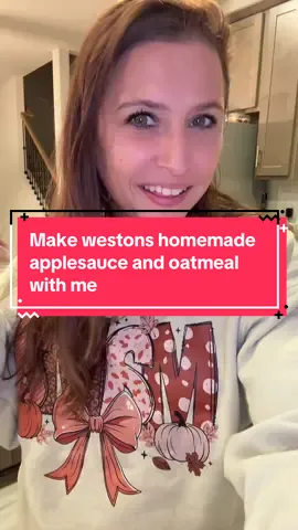 Learn how to make Weston’s favorite food with me! Let’s make applesauce from scratch!  #homemade #applesauce #homemadeapplesauce #Recipe #chef 