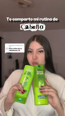 Respuesta a @mael cuídense la pela hermanas, espero y les sirvan estos tips y si se saben más, cuéntenme 🥰 #fypシ #cabellolargo #cuidadodelcabello #girltips #rutinadecabello productos de: @GarnierUSA @OGX Beauty 
