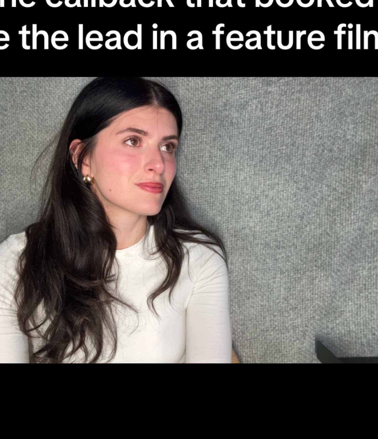 The callback that booked me my first lead in a feature — so much inner work goes into a good audition. I can’t wait for you guys to see the movie 🙇🏽‍♀️  #actress #acting #auditions #callback #bookedit 