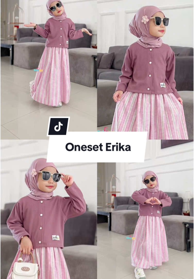 Ide Outfit Buat Anak Model Rok Kekinian😍💖 Oneset Erika warna Candy cocok banget buat moms yang lagi cari baju buat si kecil yang simple, tapi looknya cantik banget 😍🥰 Oneset Erika ready size XS-XXL📏 Mau nyicil buat lebarang juga bagus banget moms🛍️✨ #fyp #fypシ #ootdanak #OOTD #rekomendasi #outfit #outfitanak #babyaara #bajuanak #babyaara #outfitanak #outfitanakperempuan #ootdanak #ootdlucu #outfitlucuanak