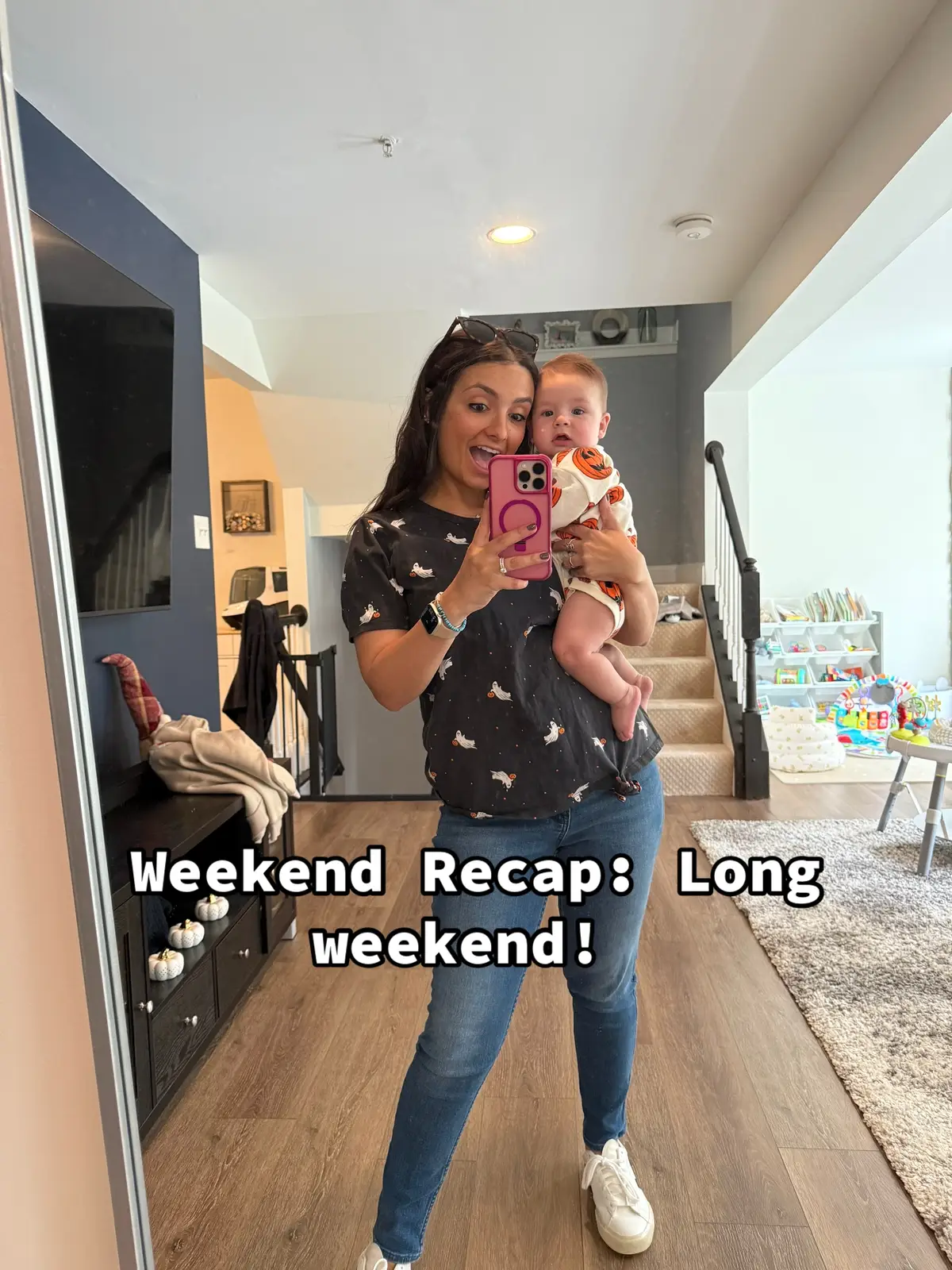 #momlife #pumpkinpatch #bannerpainting #oldnavy #nothingbundtcake 