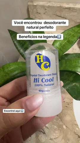 Benefícios e diferenciais Protege a pele contra os maus odores. Não entope os poros. Reduz levemente a transpiração. Leve efeito adstringente. Não mancha as roupas. Produto 100% vegano. Não testado em animais. Antialérgico. Não tóxico. Livre de cloreto e cloridrato de alumínio.. Não contém glúten, álcool, parabenos, perfume e corantes. Dura até 1 ano. #desodorante #pedradesal #desodorantenatural #desodorantevegano 