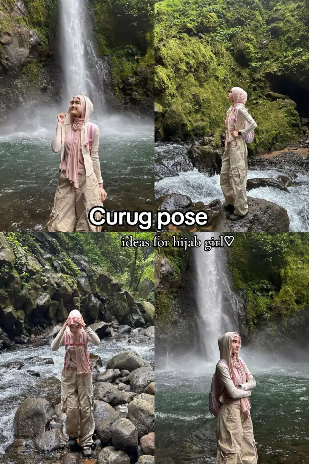 #airterjun #pose #OOTD #fyp #foryoupage 