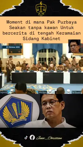 pak Purbaya Seakan tanpa kawan di tengah Keramaian Sidang Kabinet 