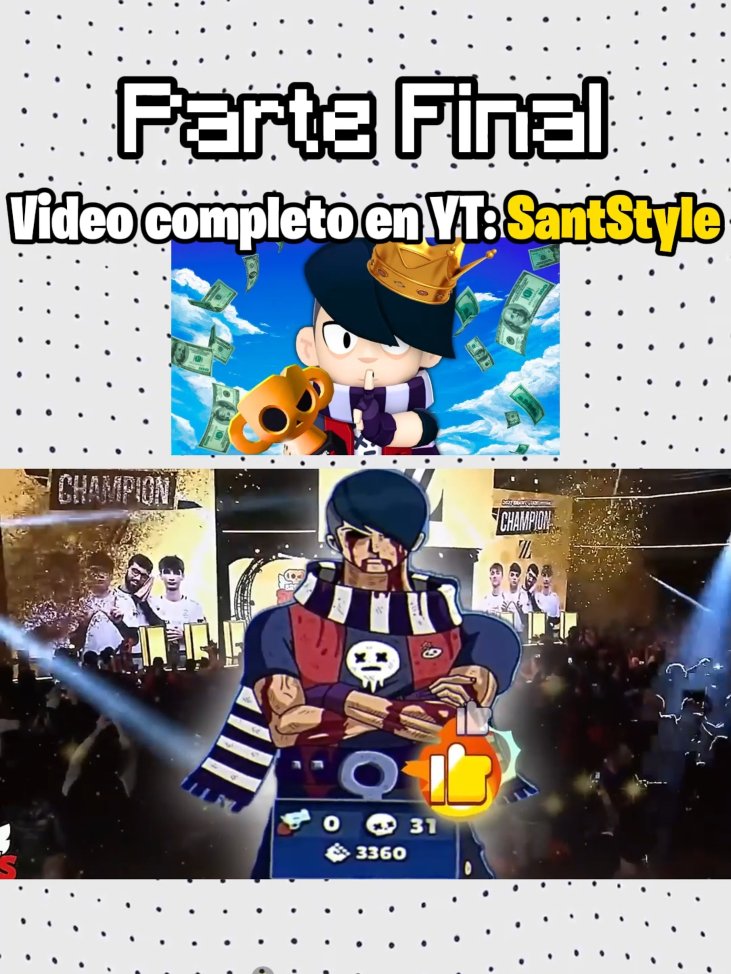 El Día que Edgar Ganó el Mundial de Brawl Stars Creador de YT: SantStyle #brawlstars #videojuegos #brawl #teamheretics #ikaoss #vamosheretics #santstyle #fyp