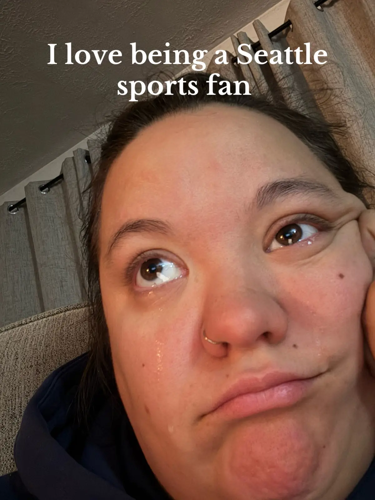 Man I’m so proud of the @Seattle Mariners 💙 I’m going to mourn a little while… but just know that these tears are just because we fucking deserved it so much 😭 