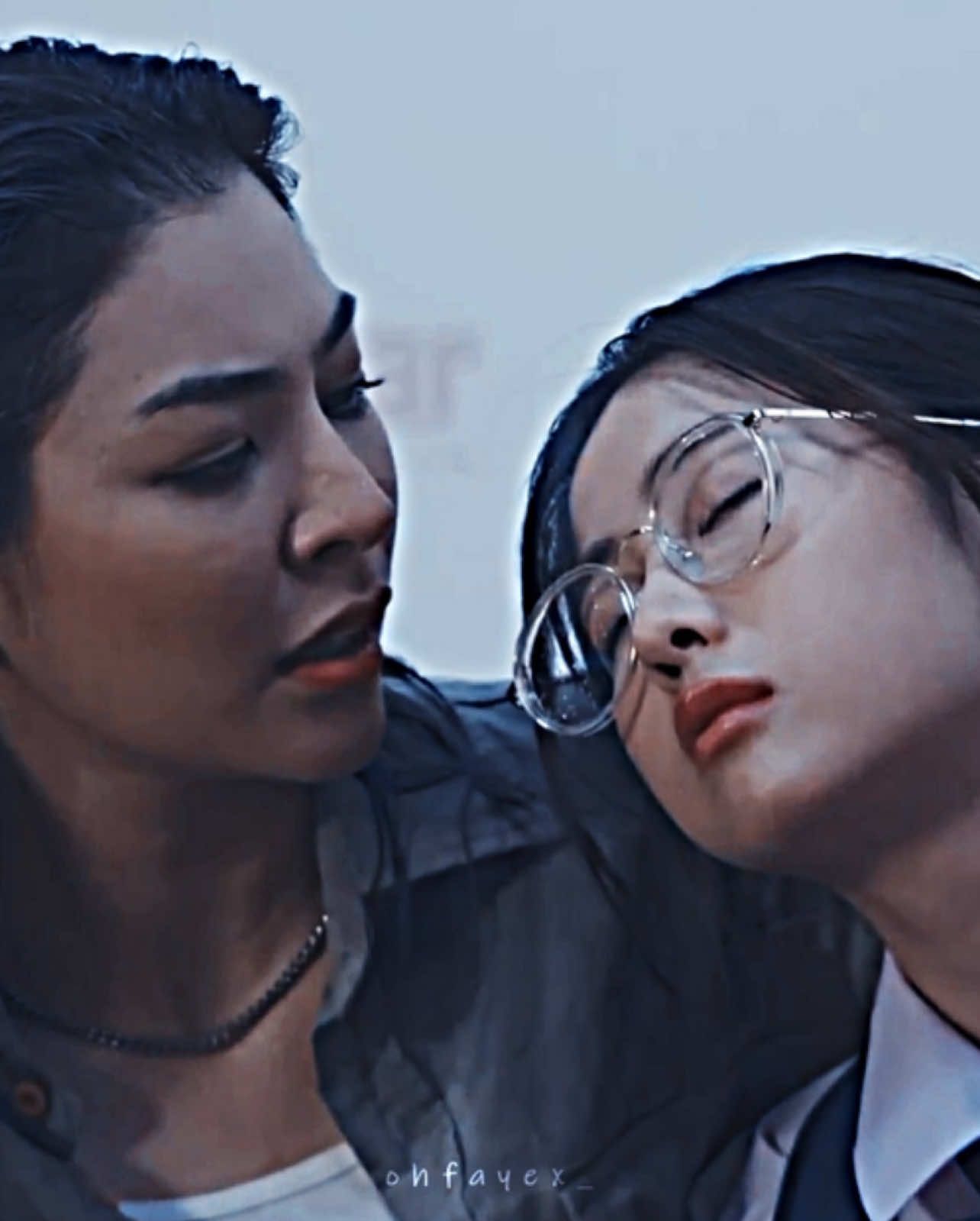 on a rainy night 🗣️| #fayemalisorn #blanktheseries #thaigl #fyp #thaigl 