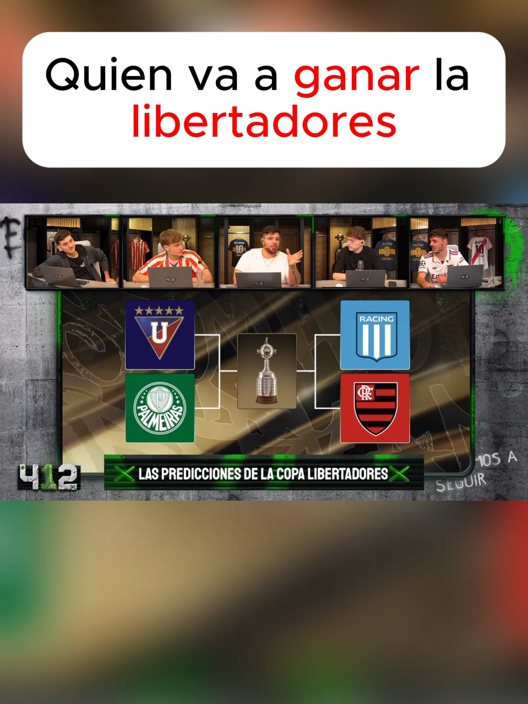 Quien gana para vos la libertadores? #kickargentina #memestiktok #streamerclips #tendencia #foryoupage #davo #lacobra #412 #benito #laagusneta #fyp #paratí #streamer #teodelia