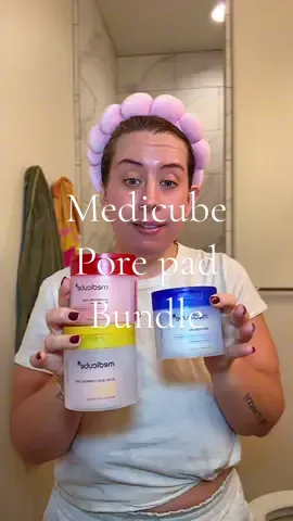 This deal is so good & these pads are even better 🫶🏻 #medicube #medicubeskincare #medicubeporepad #tiktokshopblackfriday #tiktokshopholidayhaul 