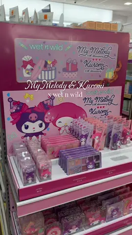 My Melody & Kuromi x @wetnwildbeauty anniversary collection 🩷💜 at @Ulta Beauty  #mymelody #kuromi #mymelodynkuromi #wetnwild #ultafinds 