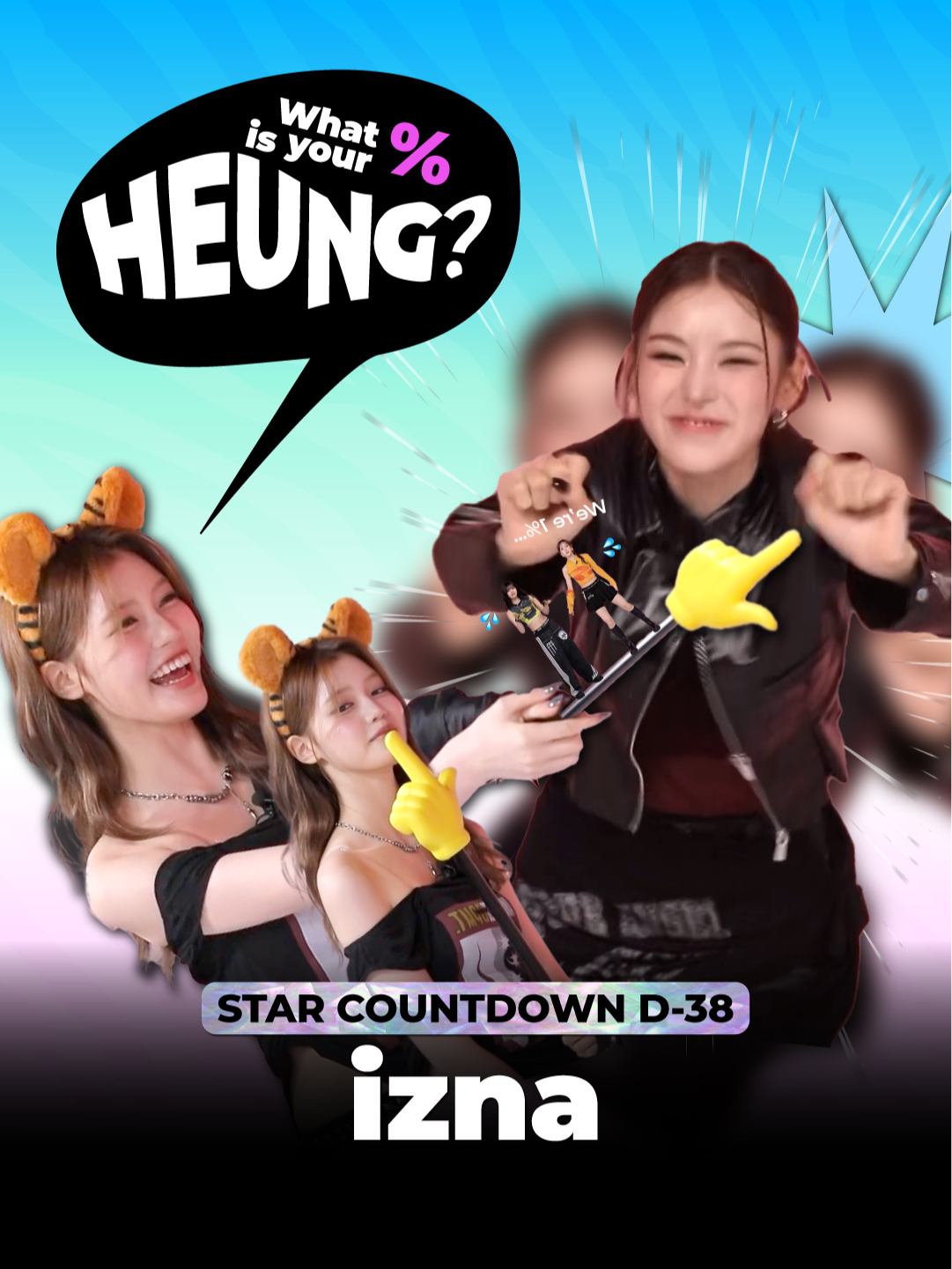 [#2025MAMA] STAR COUNTDOWN D-38 by #izna 2025 MAMA AWARDS’s STAR COUNTDOWN kicksoff with izna!🌟 What percentage HEUNG are YOU at?! 🔋 2025 MAMA AWARDS STAR COUNTDOWN의 시작은 이즈나와 함께!  지금 당신의 흥 지수는 몇 퍼센트?! 🔋 📍 Mnet K-POP Youtube에서 Full ver.을 확인하세요! == HEAR MY ROAR, UH-HEUNG 2025 MAMA AWARDS 2025.11.28-29 (HKT) Kai Tak Stadium (HONG KONG) & Mnet Plus #MAMAAWARDS #2025MAMAAWARDS