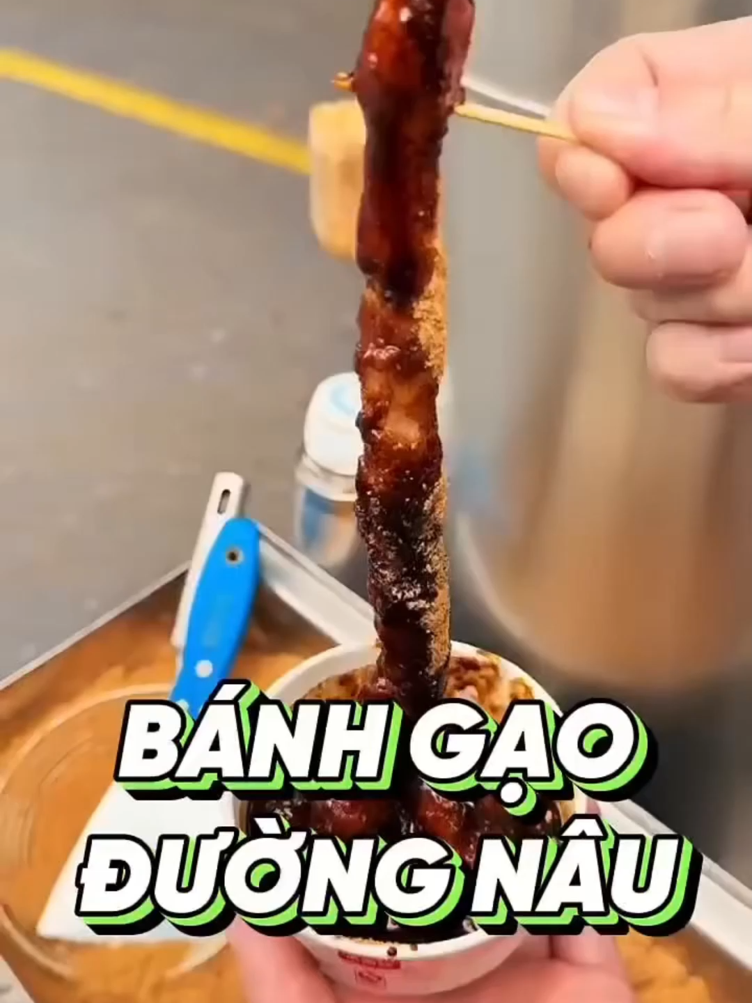 bánh gạo đường nâu #doantrungquoc #xuhuong #doan #fun #CyberCharge #ChargeToEarn #Web3 #PlayToEarn #BTG