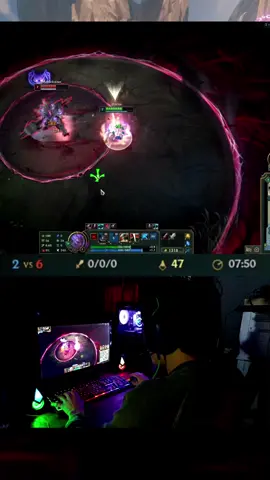 le gane la linea al morde pero el team q me tocó 🫠 #leagueoflegends #gaming #darius #fyp 