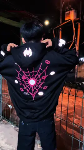 Hoodie boxy oversized spider kiss🕸️