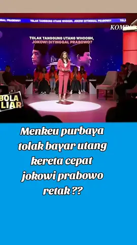 #Tolak tanggung utang whoosh,jokowi tinggal prabowo? ?