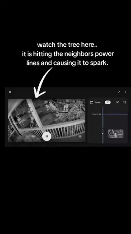 last the wind in cleveland was really bad. our neighbors tree kept hitting the power lines and they were throwing sparks. we called the electric company and two hours later they came out. They were backed up from down wires and other sparks happening. for two hours we sat looking out the window watching the tree make the wires spark. owning a home is the most stressful thing ever. #clevelandohio #windstorm #jet2holidays #fyp #scary 