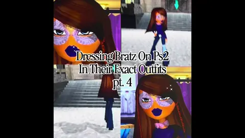 Because Yasmine is the only character you can play as from the Midnight Dance 🦇 🖤 line, here she is making her debut. The resell value for this line is insaneee btw. #bratz #fyp #nostalgia #dressup 