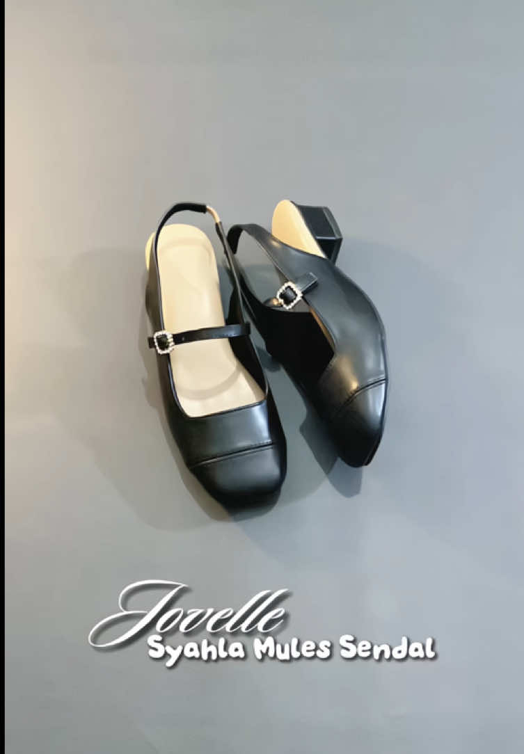 For your classy everyday look! Sendal Mules by Syahla, sentuhan manis untuk tampilan yang feminin dan berkelas🩶✨ @SYAHLA Indonesia  #syahlaheels #heelscantik #heelstinggi3cm #heelswanita #heelskondangan 