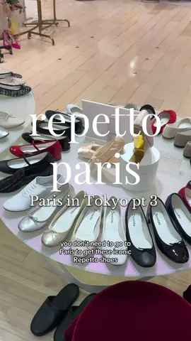 Repetto Paris 🩰🦢 Paris In Tokyo pt 3  Check out part 1&2 here >> @M | Tokyo & Los Angeles  @M | Tokyo & Los Angeles  #repetto #japan #ballet #balletclothes #balletcore #paris #japan #shopping @Repetto 