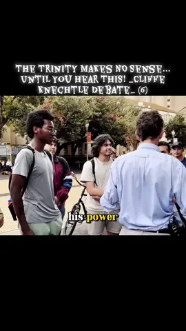 The Trinity Makes NO Sense... Until You Hear THIS! _Cliffe Knechtle Debate_ (6)