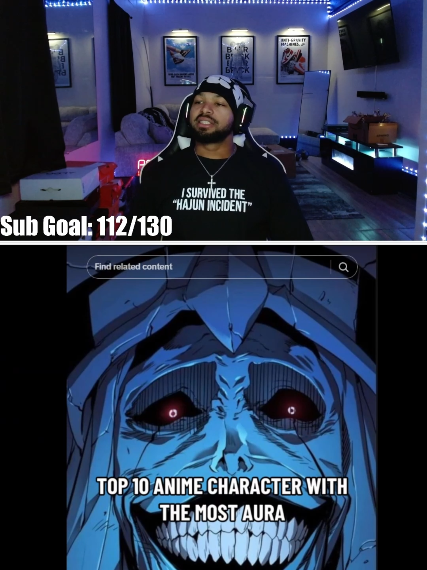 TOP 10 AURA FARMERS IN ANIME! #fyp #reggiewill #animetiktok #viral #animeedit