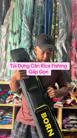 Bao Cần V5 Có Thể Gấp Gọn Phủ Bóng Tiện Lợi Có Nhiều Ngăn Chứa #baođựngcầncâucá #Rice #dụngcụcâucá #xuhuongtiktok 