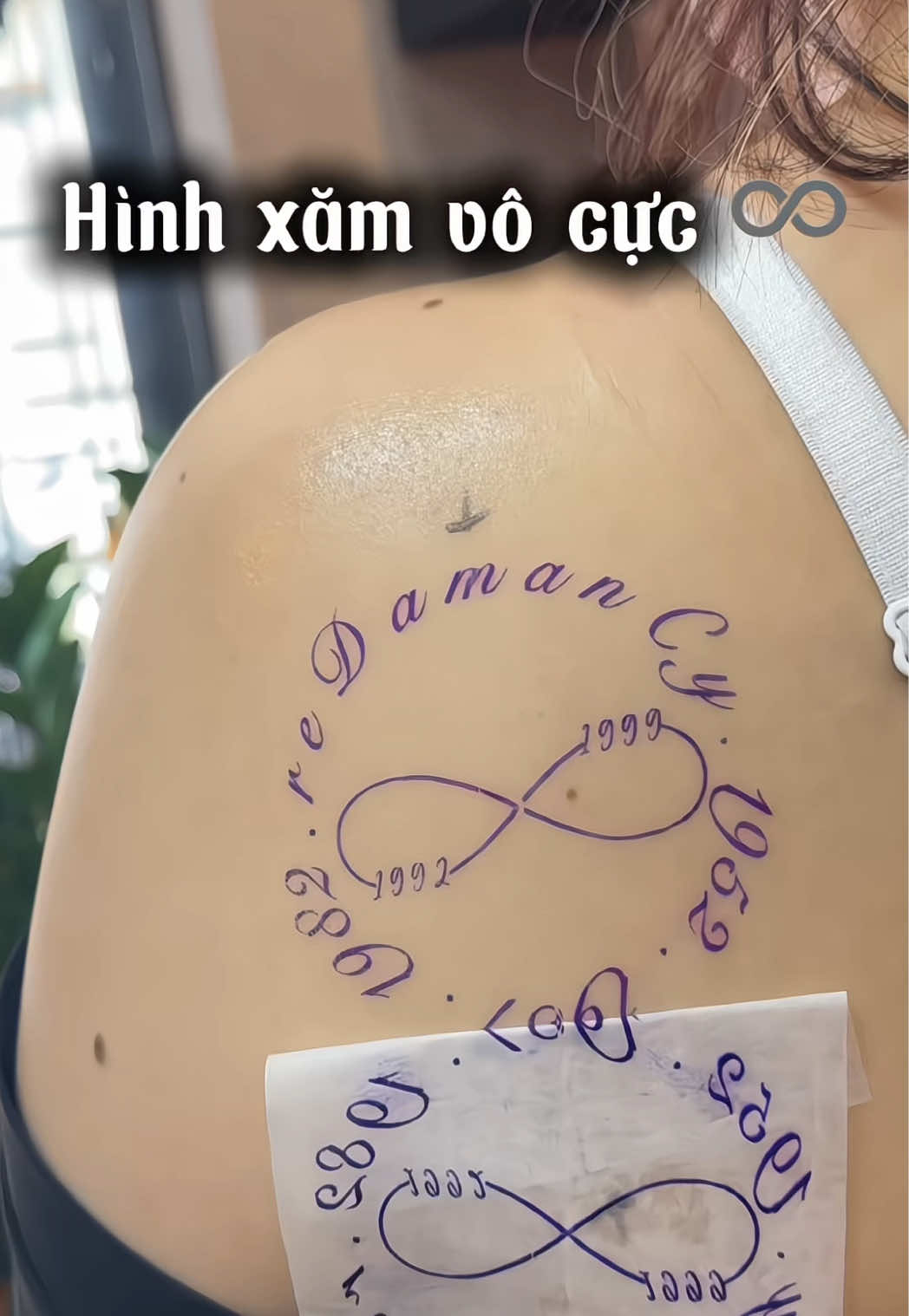 ♾️ #tattoo #tattoos #tattoomini #minitattoo #fyp 