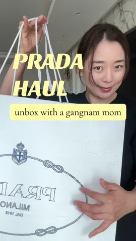 Love Prada for its sustainable fashion🎀 #prada #luxury #haul #luxuryhaul #fashion 