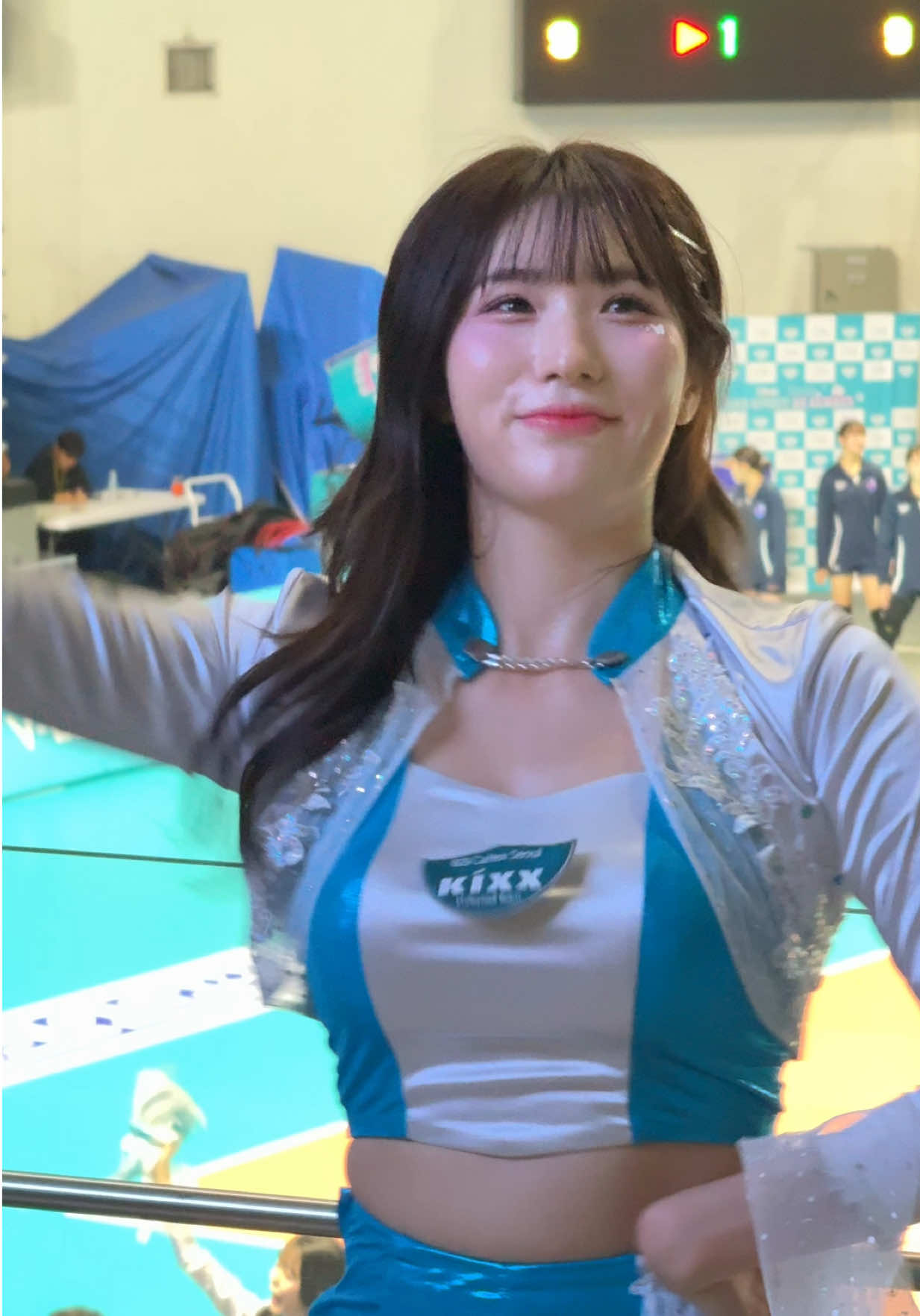 떠딴딴떤딴딴~ 실바~ 정다혜치어리더 득점 성공에 기뻐하며 열정적인 응원🔥 #cheerleader #reels #fyp #정다혜 #정다혜치어리더 