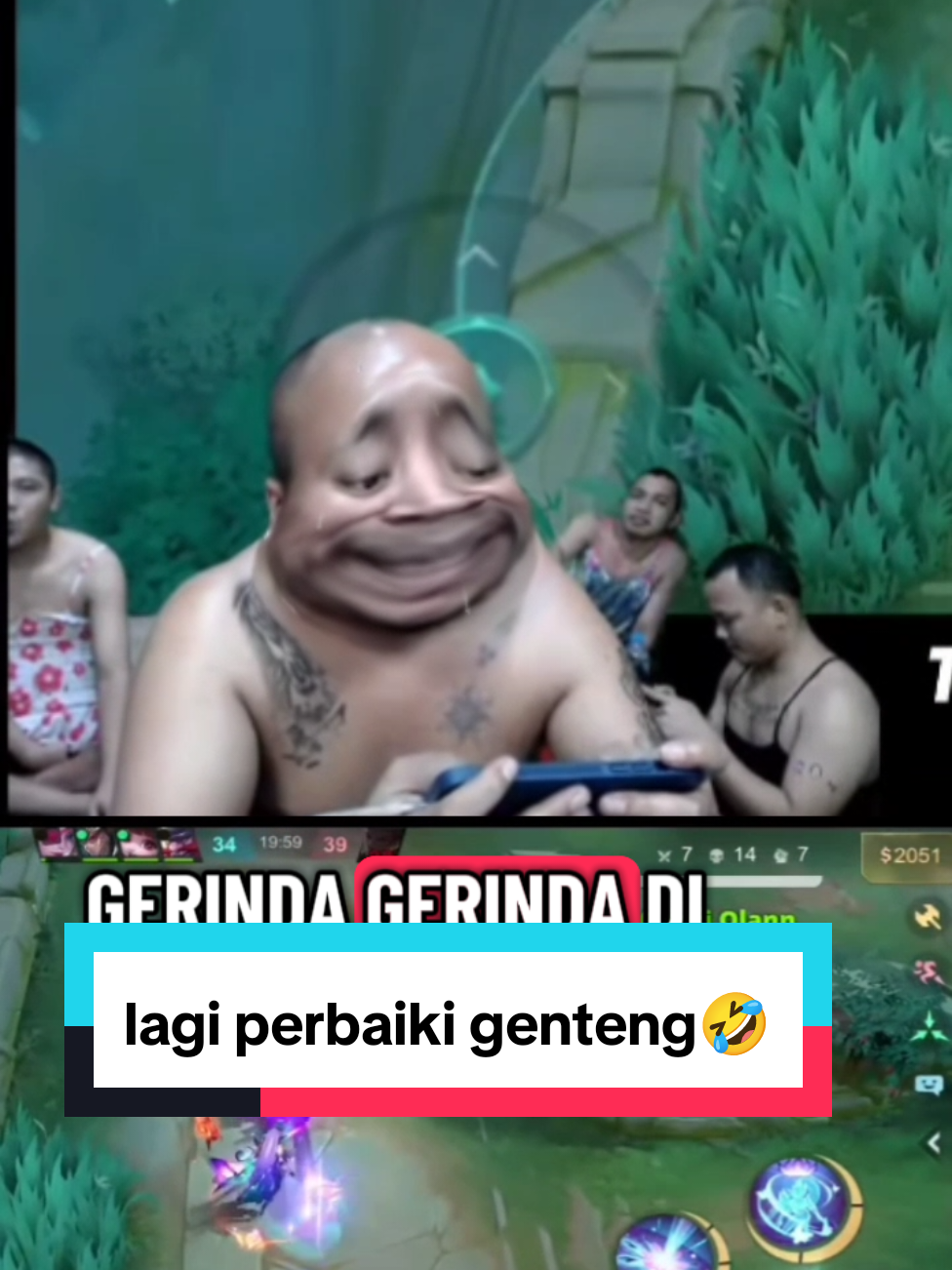 momen saweran lucu😂 @Bangpascol.id  #mobilelegends #topglobalmiya #momentlucu 