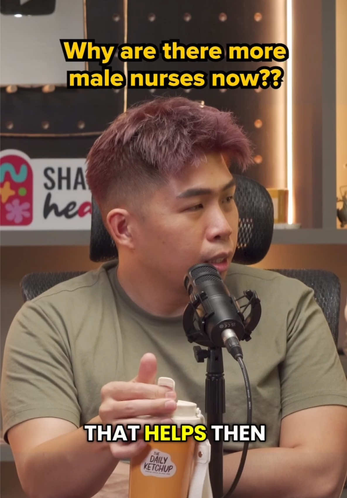 what do male and female nurses have in common 🤭🤭  #dailyketchup #podcastclips #nursing @caretogobeyond 