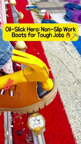 Safety and face value coexist, and it is comfortable, wear-resistant and anti-skid#safetyshoes #shoes #shoesformen #steeltoeshoes #tiktokshop #workshoesformen 