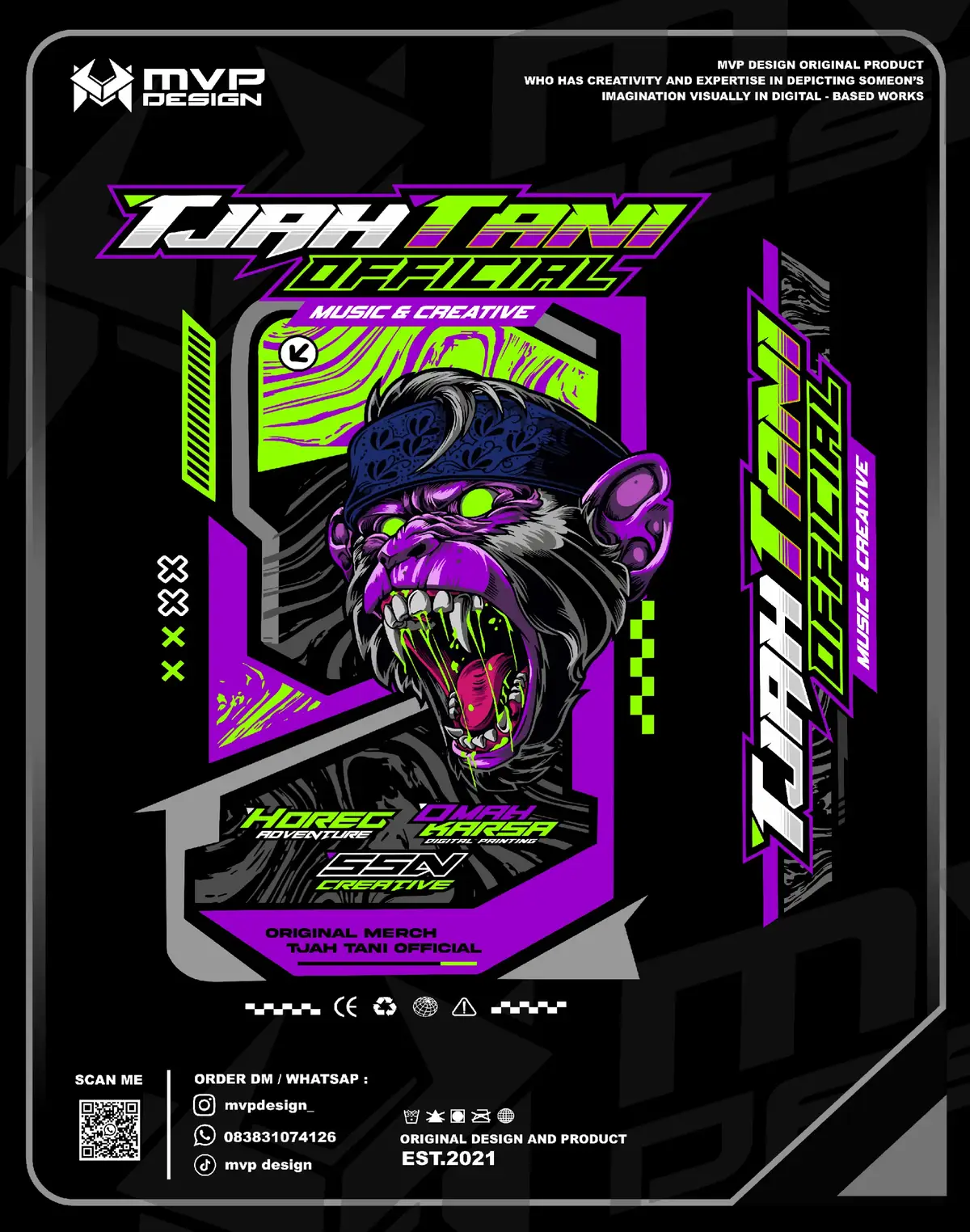 Terima kasih sudah Order😀 info Order Logo Wa : 083831074126 iG : mvpdesign_ Sablon Baju @mvp.sablon MELAYANI JASA DESIGN LOGO - LOGO BANNER - LOGO RACING - LOGO SOUND SYSTEM  - LOGO TEAM Dan  - SABLON SATUAN - LUSINAN - CETAK STICKER ANTI AIR - CETAK BANNER KAIN & JARING #logokeren  #kaospemuda #logokarnaval #karnaval #designlogo 