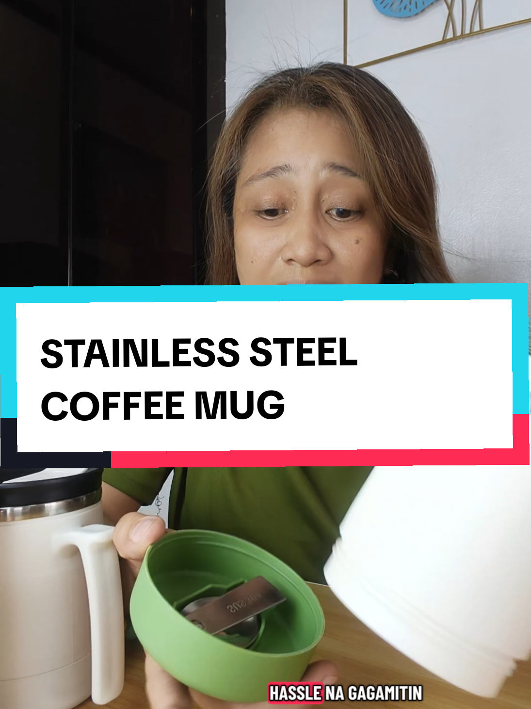 Perfect pang gift para sa mahilig mag coffe sa office, sa work, or for personal use sa bahay. Pwede sa hot or cold drinks☕❄ Pang all-day gamit! #coffeemug #stainlesssteel #drinkware #hotandcold #hydrationgoals 