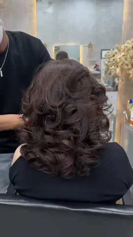 🇻🇳🇰🇷 Mẫu Uốn xoăn bung tóc lỡ dành cho quí cô #tocdepcaidau #tocdepmoingay #uontocdep #hairsalonthangpm #angiang67 