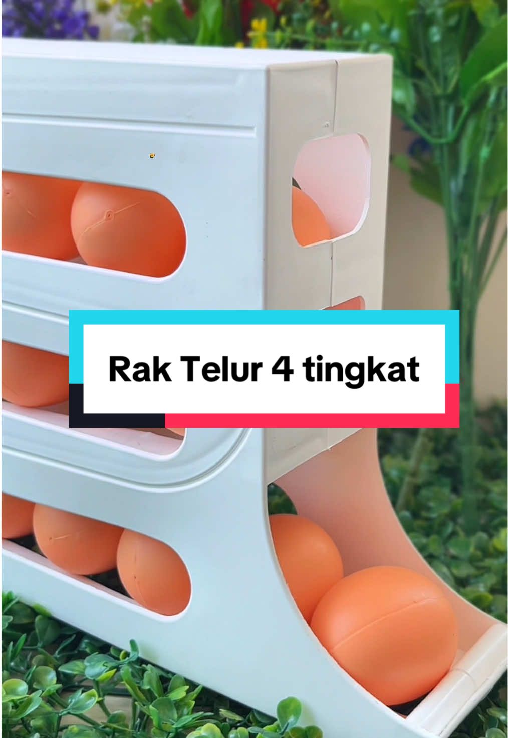 Simpah telur masih pakai wadah biasa? Coba deh pake rak telur Tummy satu ini 🤩  #raktelursusun #raktelur 