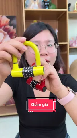 Ổ khóa chữ U có cài mật mã #hangxinhtuoi #okhoamatma 