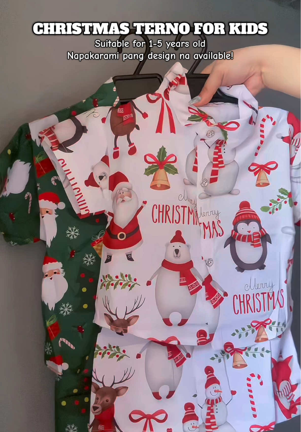 Kung naubusan ka last year, sign na to para mag check out ka na. Ang dami pang available na design, makakapili ka pa! #christmasterno #christmasoutfit #christmasootd 