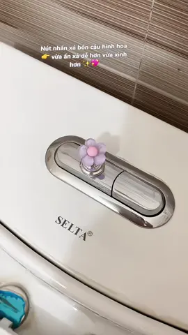 nút nhấn xả nvs #nutnhanboncau #decorphong #homedecor #dodungnhatam #vanh🐮 