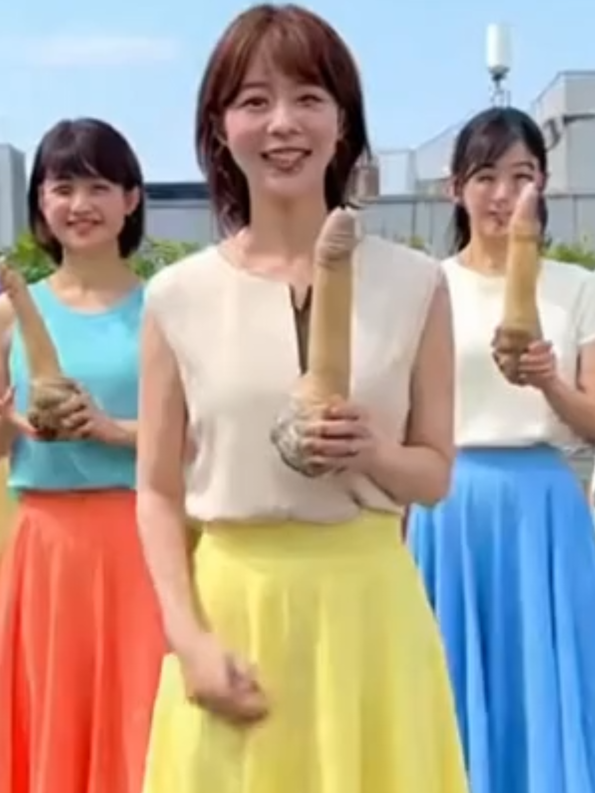 ミル貝による #shorts #ai #sora2 #ストレッチ #女子アナ