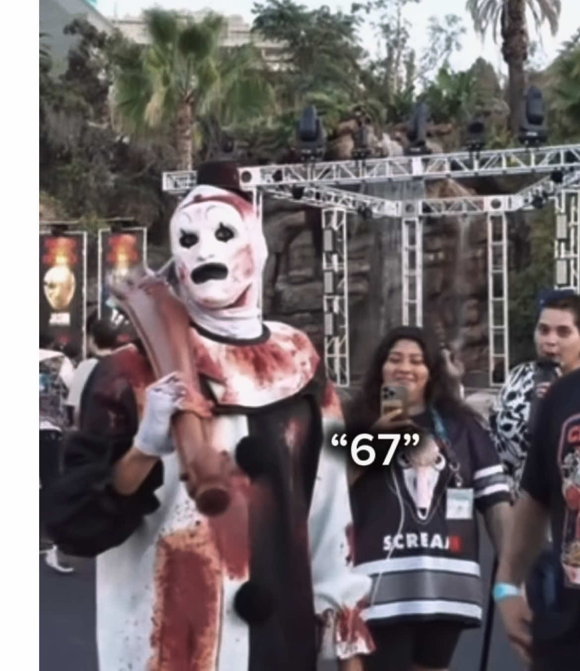 “67” #terrifier #terrifier3 #arttheclown #67 #fyp 