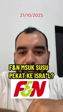 Jom beramai2 tag F&N malaysia guys supaya kita snng nk boykot nnti @F&N Malaysia 