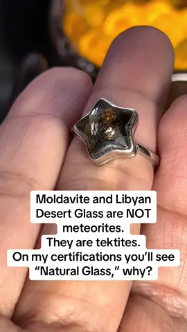 Pallasite is a meteorite. It can only be certified by a handful of people in the world. These two you see here are off the market/Sold. You may hear this called olivine. That’s a material within the meteorite. Pallasite is a meteorite that contains olivine but the meteorite itself is #Pallasite. People will note #moldavite #libyandesertglass as meteorites but they are #tektites. Please do not confuse the two. One is the meteorite and one is a byproduct from the impact. Both are valuable, rare and gorgeous. #ethics are important and why I’ve created clients NOT just customers.  