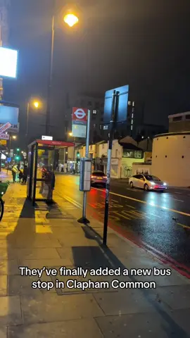 This has been due for a minute now #fyp #london #clapham #bus #bustop 
