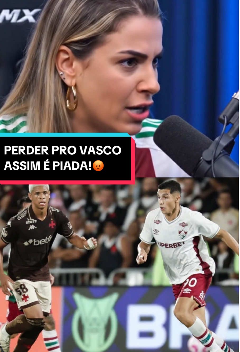 OLÉ DO VASCO? TÃO ACABANDO COM O FLUMINENSE!😡#fluminense #fluminensefc #fluminensefc🇭🇺 #futebol #futebolbrasileiro 