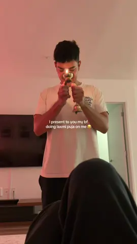 this is my favorite Tihar tradition, sue me 😂 #tihar #laxmipuja #Diwali #nepalitiktok #tiharaayo 