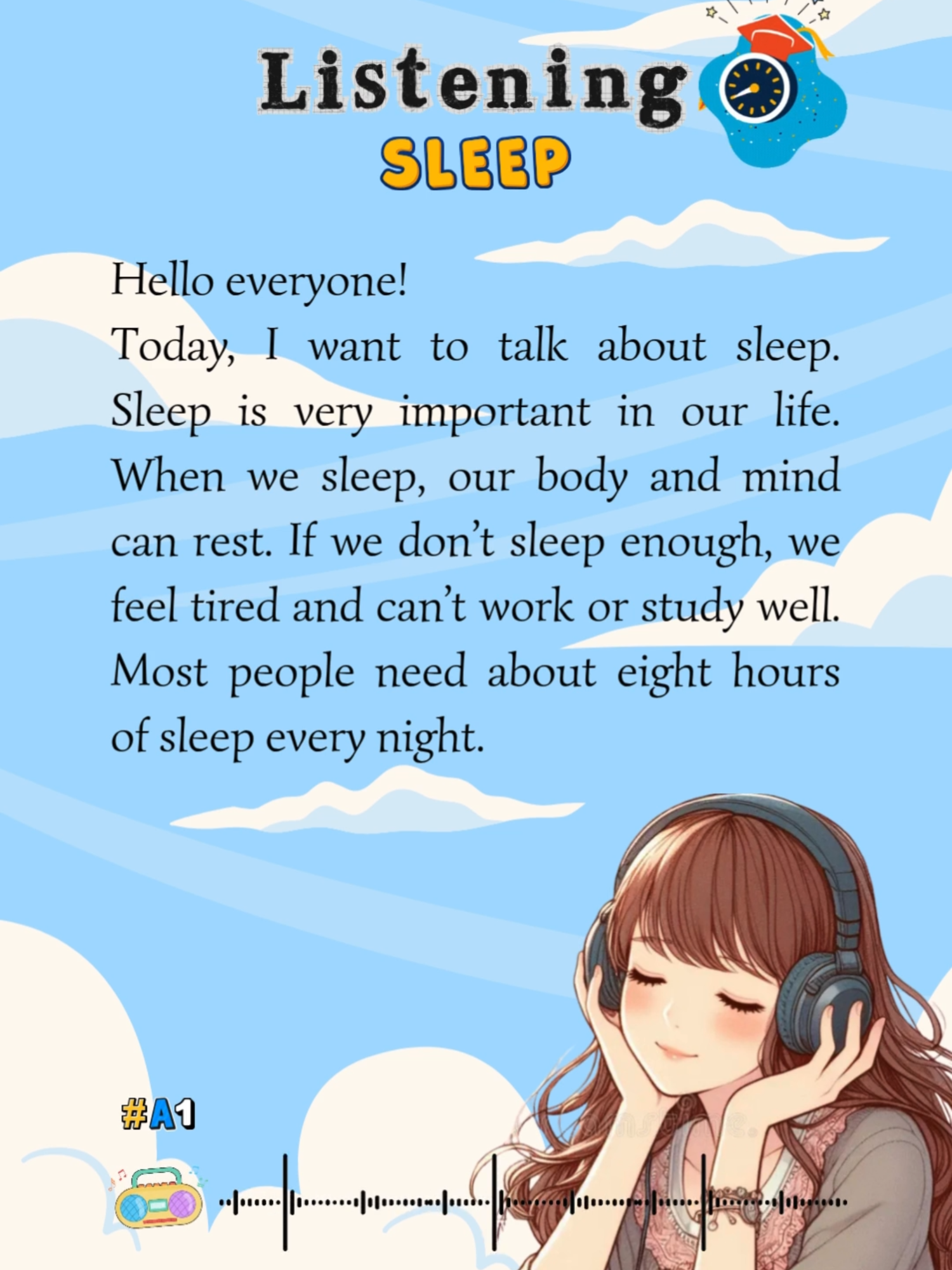 Sleep well#english #englishlearning #hoctienganhmoingay #englishlistening