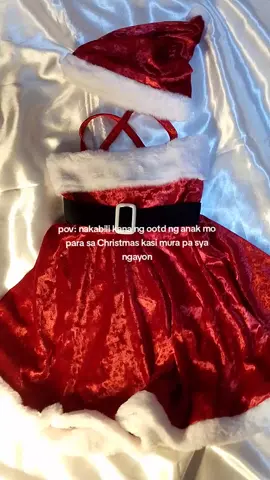 mura pa sya ngayon mga mii kaya magsibili na rin kayo🥰 #3in1santadressbeltandhat #christmasootdforkidsgirls #christmaspartyoutfitforkidsgirls 
